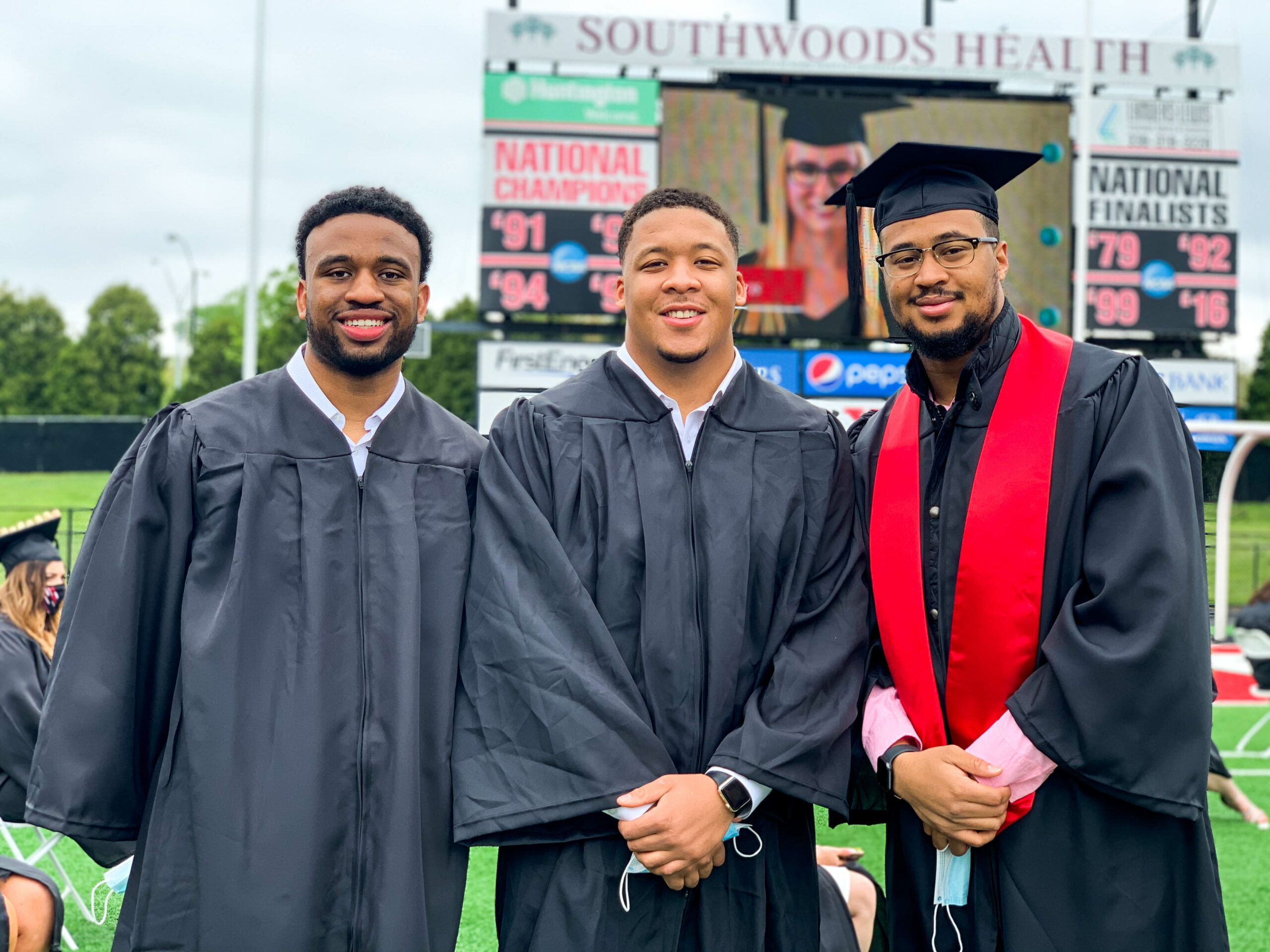 YSU students at Spring 2021 Commencement