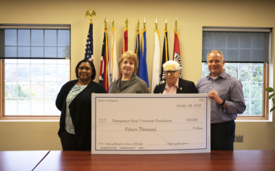 Recipes of Youngstown donates $15,000 for YSU veterans scholarship