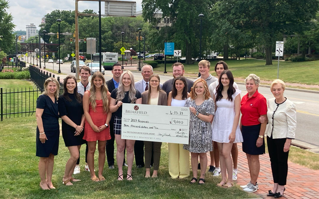 YSU Foundation and Briarfield Host Reception for Watson-Reese Scholarship Recipients