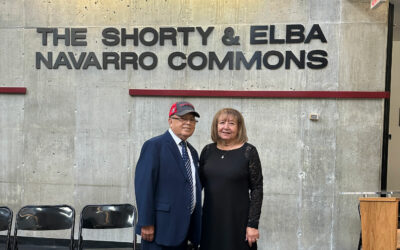 YSU dedicates Navarro Commons for Shorty and Elba Navarro